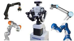 Different types of industrial robots